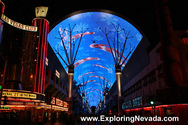 The Fremont Street Light Show