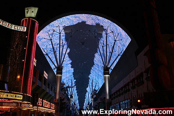 The Fremont Street Light Show