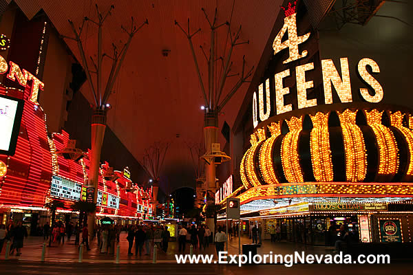 Fremont Street in Las Vegas