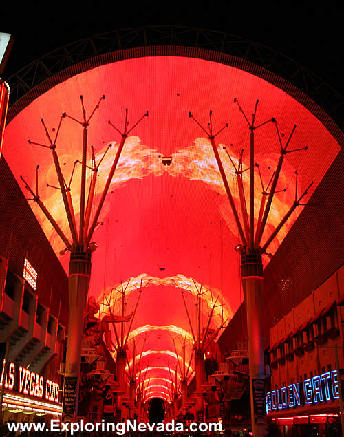 The Fremont Street Light Show