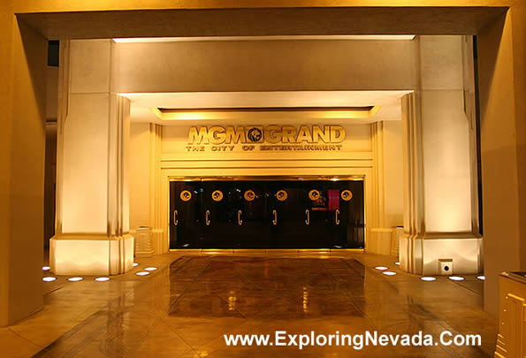 Entrance to the MGM Grand