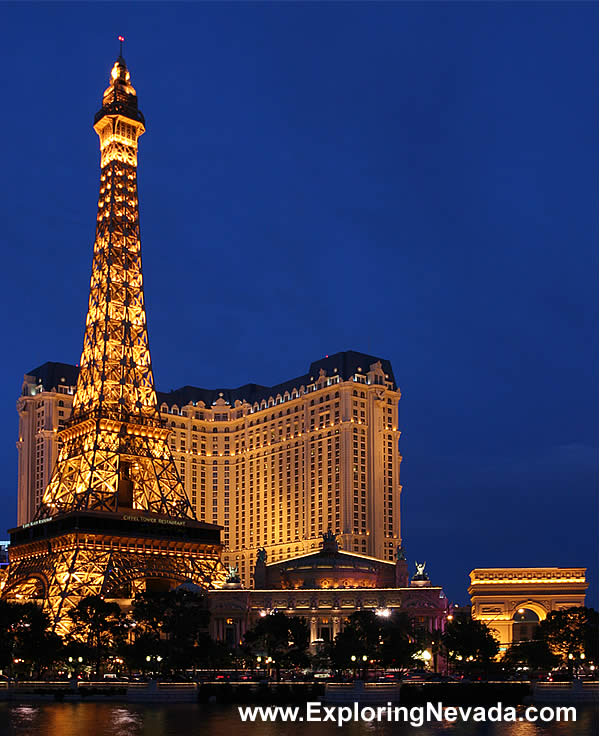 The Paris Hotel & Casino in Las Vegas