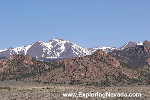 Towering Mountains of the Toquima Range