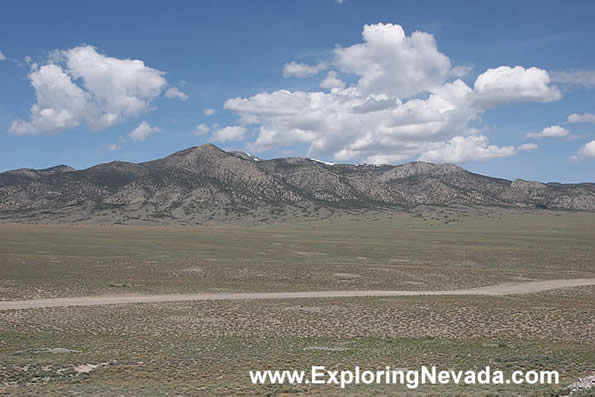 Vast Emptiness in the Monitor Valley of Nevada