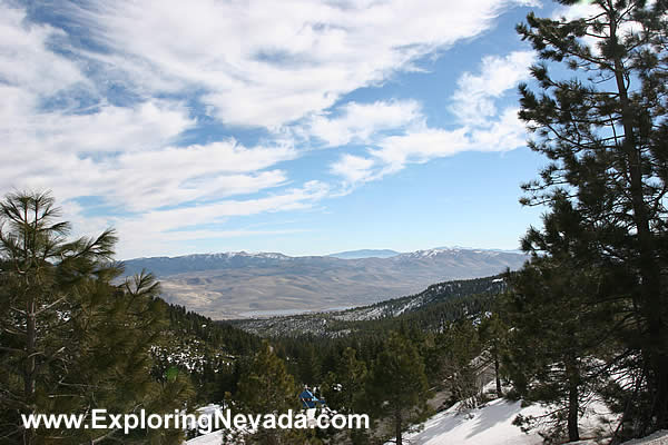 View from the Mt. Rose Scenic Drive