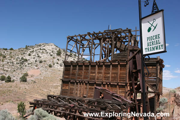 The Pioche Aerial Tramway