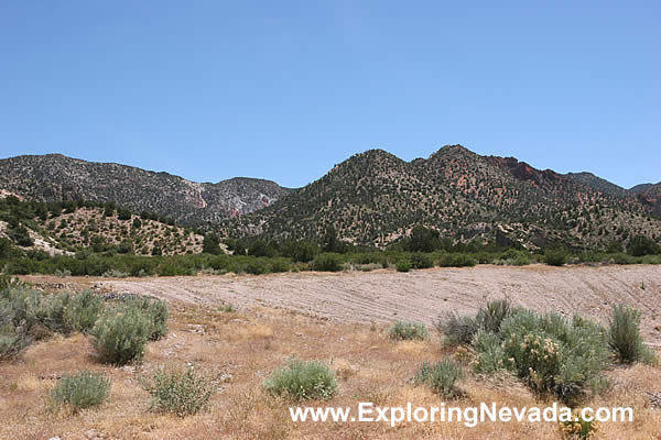 The Rainbow Canyon Scenic Drive Near Caliente