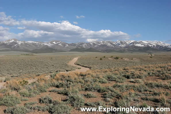 The Reese River Valley and Toiyabe Mountains
