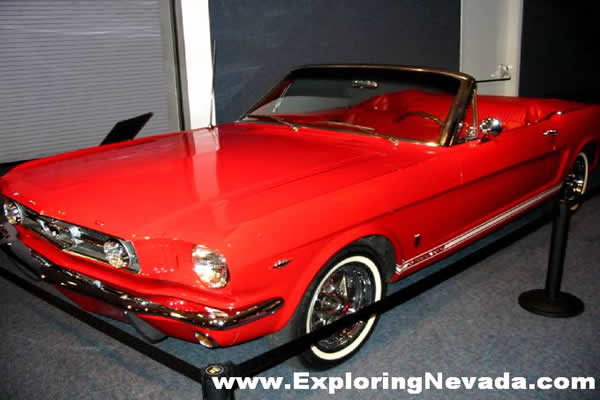 Red Ford Mustang