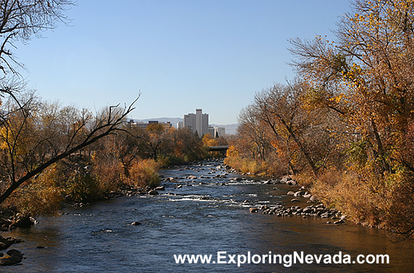 The Truckee River in Reno