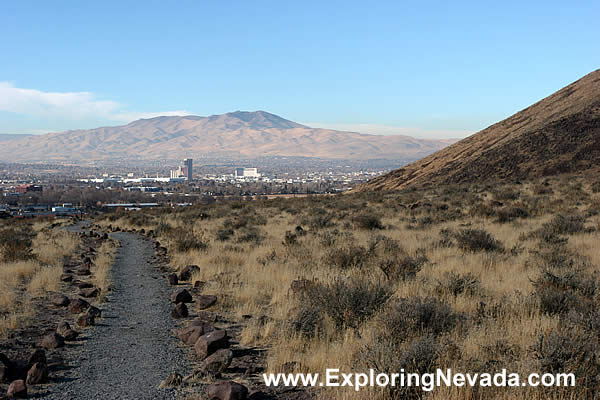Reno Seen From the Huffaker Hills Open Space