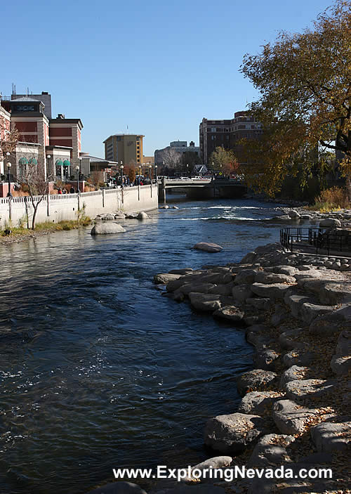 The Truckee River in Reno