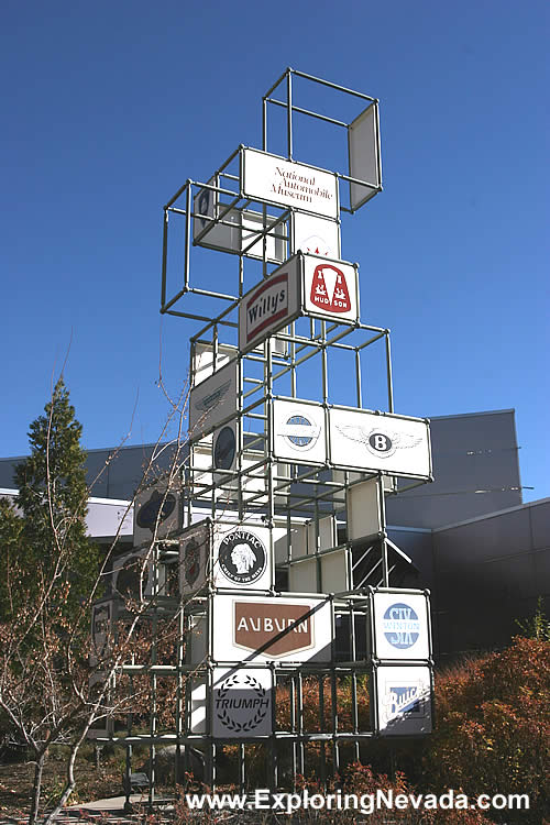 Entrance to the National Auto Museum in Reno