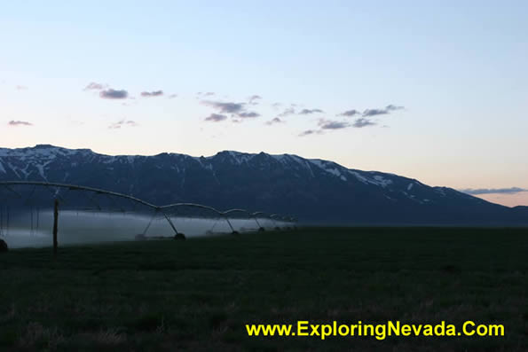 Dusk in the Northern Ruby Valley