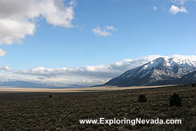 The Big Smoky Valley in Central Nevada