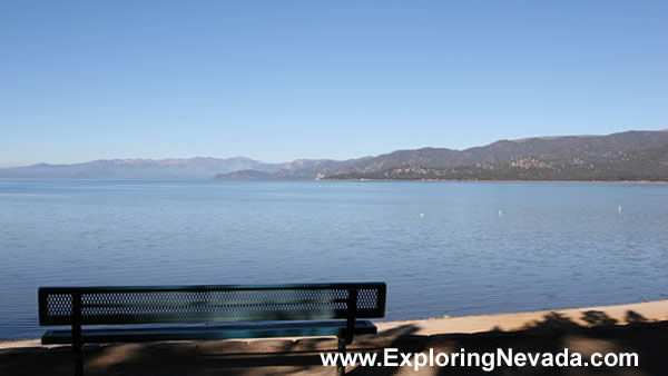 Lake Tahoe Seen From South Lake Tahoe