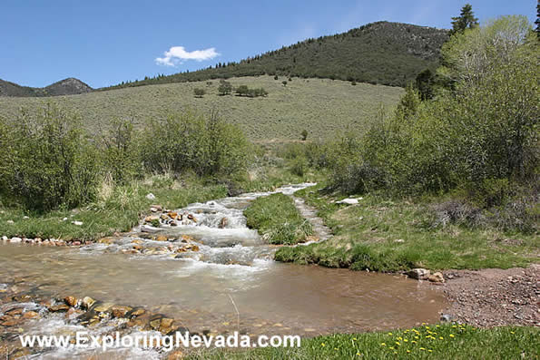 River Crossing in the Side Canyon