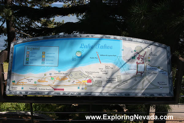 Tahoe City Map