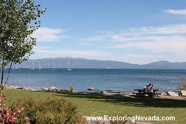 Lake Tahoe Seen From Tahoe City