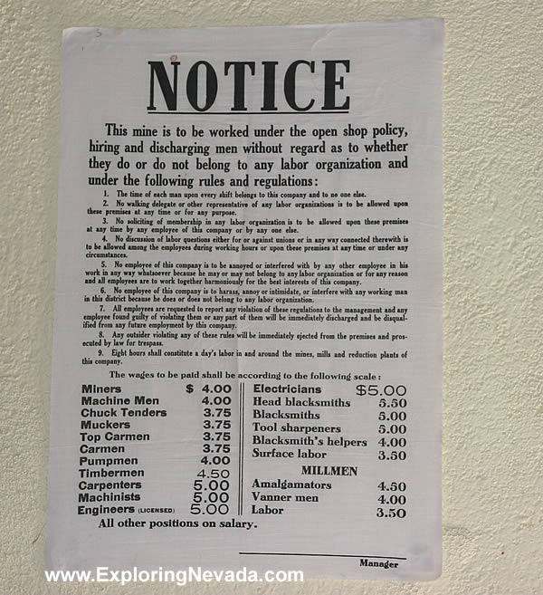 "Open Shop" Notice