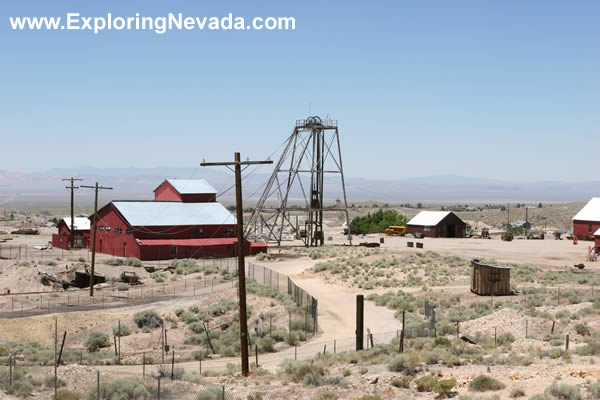 Old Mining Rig in Tonopah