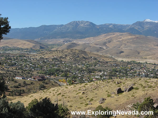 Washoe Valley and the Sierras