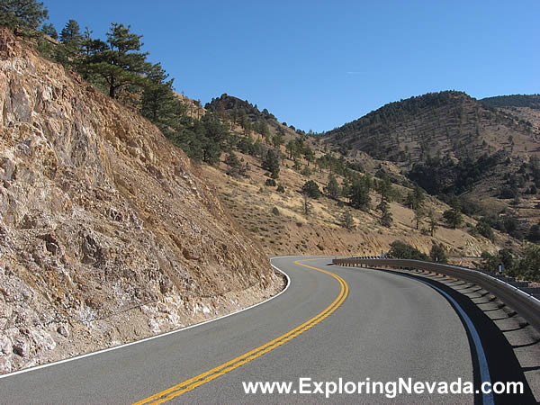 Steep Hills & Mountains Along the Drive