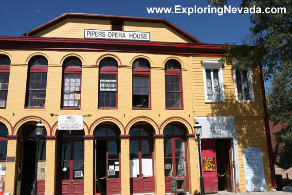 The Pipers Opera House in Virginia City