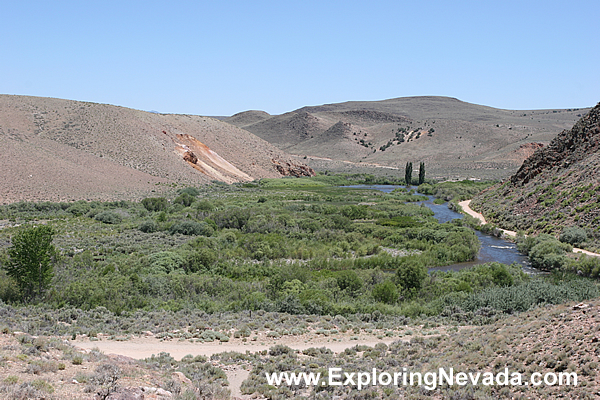 Following the East Walker River