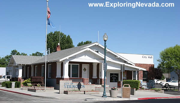 City Hall in Yerington, Nevada