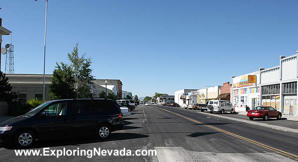 Downtown Area of Yerington, Nevada